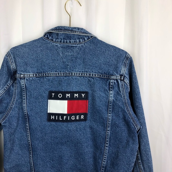 Tommy Hilfiger Other - Vintage 90s Tommy Hilfiger denim jacket oversized